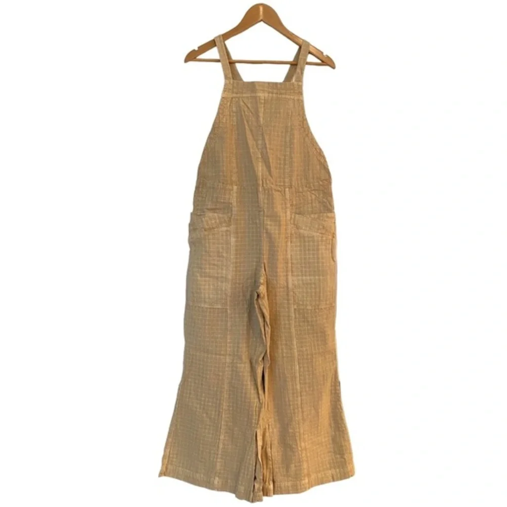 NWT Free People Savannah Wide Leg Overalls Brand New w/Tag & In Orig Package - Picture 6 of 13